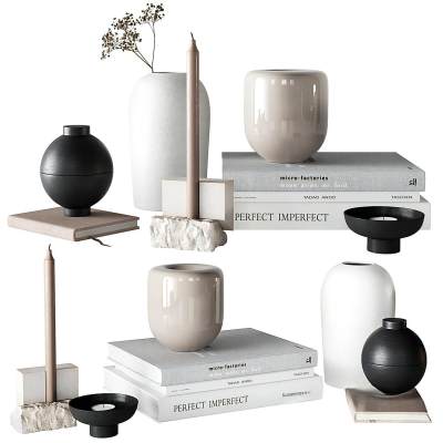 现代陶瓷花束组合